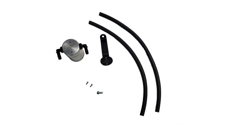 J&L 19-23 Ford/Lincoln SUVs & Trucks w 2.0 EcoBoost Driver Side Oil Separator 3.0 - Clear An