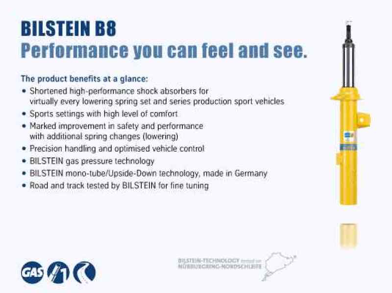 Bilstein B8 1981 Mercedes-Benz 300SD Base Front Shock Absorber