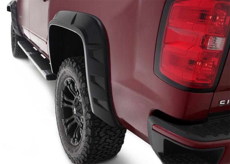 Bushwacker 2019 Chevrolet Silverado 1500 w/ 69.3in Fleetside Bed DRT Style Flares 4pc - Black