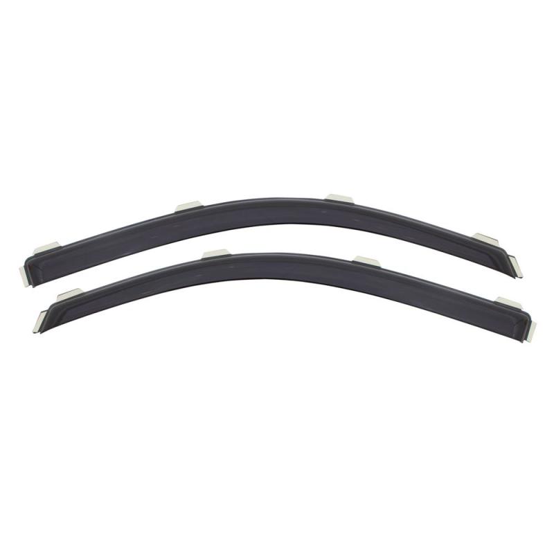 AVS 97-06 Jeep Wrangler Ventvisor In-Channel Window Deflectors 2pc - Smoke