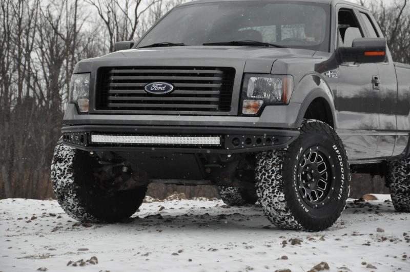 DV8 Offroad 09-14 Ford F-150 Baja Style Front Bumper