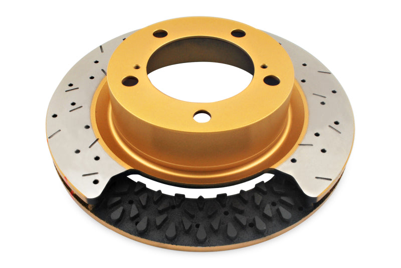 DBA 05-12 Corvette C6 w/Z06 pkg Rear Drilled & Slotted 4000 Series Rotor